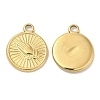 Ion Plating(IP) 304 Stainless Steel Pendants STAS-L020-006G-1