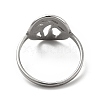 Non-Tarnish 201 Stainless Steel Finger Rings RJEW-G278-41P-3