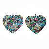 430 Stainless Steel Pendants STAS-T061-27-A01-2