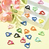 20Pcs Spray Painted Alloy Lobster Claw Clasps FIND-YW0001-73-6