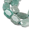 Natural Amazonite Beads Strands G-P544-B09-01-4