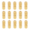 Brass Screw Clasps KK-FH0001-07G-1
