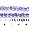 Transparent Glass Beads Strands GLAA-A014-03M-4