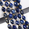 Natural Lapis Lazuli Beads Strands G-N342-53-8x6-10-1