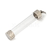 Acrylic Empty Bottle Tube Vial Pendants FIND-D034-01P-2