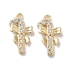 Brass Micro Pave Cubic Zirconia Pendants KK-H455-38G-1