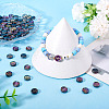 100Pcs 5 Styles Transparent Electroplated UV Plating Glass Beads GLAA-TA0003-19D-7