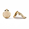 Brass Clip-on Earring Findings KK-O131-04G-B-2