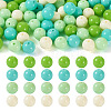 Opaque Acrylic Beads OACR-TAC0014-06D-1