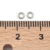 Tarnish Resistant 304 Stainless Steel Open Jump Rings STAS-Q186-02-3x0.6mm-4