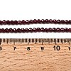 Natural Garnet Beads Strands X-G-I341-09B-01-4