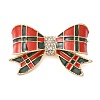 Alloy Crystal Rhinestone Brooch JEWB-B022-03G-01-1