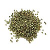 Electroplated Glass Beads GLAA-Q120-02A-05-2