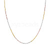 SHEGRACE 925 Sterling Silver Singapore Chain Necklaces JN1005A-1