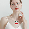 8Pcs 2 Style Cotton Crochet Ornament Accessories DIY-DR0001-08-6