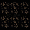 Snowflake Pattern Hotfix Rhinestones DIY-WH0430-205D-1