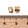Hammered Textured 304 Stainless Steel Spacer Beads STAS-L315-073A-G03-3