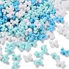 Opaque Acrylic Beads SACR-D009-01F-1