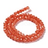 Baking Painted Imitation Jade Glass Bead Strands DGLA-A034-J10mm-A12-5