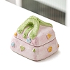 Handbag Shape Ceramic Jewelry Storage Box PW-WGCB87E-03-1