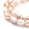 Natural Cultured Freshwater Pearl Beads Strands PEAR-P062-32E-4