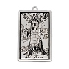 Non-Tarnish 201 Stainless Steel Pendants STAS-S105-LA211-1-1