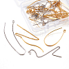 Brass Stud Earring Findings KK-TA0007-75-6