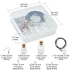 DIY Wish Bottle Jewelry Making Finding Kit DIY-FS0003-77-5