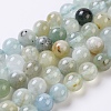 Natural Aquamarine Beads Strands G-G802-02C-1