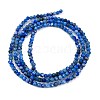 Natural Lapis Lazuli Beads Strands G-H003-B07-02-5