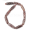 Rice Shape Tibetan Style dZi Beads Strands G-A269-A15-01-3