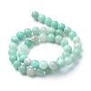 Natural Amazonite Beads Strands G-T055-4mm-17-2