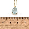 304 Stainless Steel Necklaces NJEW-R022-01G-03-5