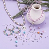 DIY Glass Beads Jewelry Set Making Kit DIY-YW0005-14-8
