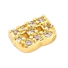 Rack Plating Brass Micro Pave Cubic Zirconia Cabochons KK-F874-04G-B-2