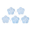 Transparent Spray Painted Glass Beads GLAA-N035-029-C02-1