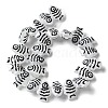 Baking Paint Glass Enamel Beads BLOW-D300-04G-2