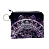 Mandala Flower Pattern Polyester Clutch Bags PAAG-PW0016-03G-1