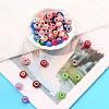 27Pcs 27 Style Acrylic & Resin & Polymer Clay Rhinestone European Beads FPDL-S015-05G-4