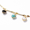 Brass Enamel Pendant Necklaces X-NJEW-JN03223-2