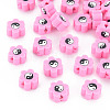 Handmade Polymer Clay Beads CLAY-N008-027D-1