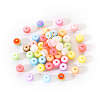 50Pcs Transparent Stripe Resin Beads RESI-YW0001-02B-1