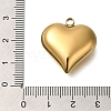 Ion Plating(IP) 304 Stainless Steel Pendants STAS-H225-02C-G-3