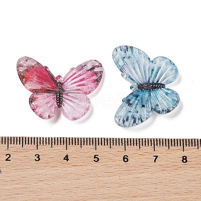 Transparent Acrylic Pendants MACR-K358-36A-1