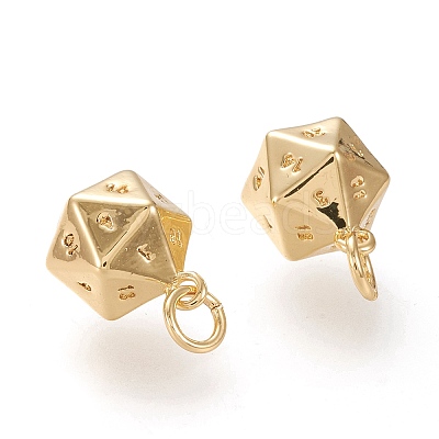 Brass Charms X-KK-F820-26G-1