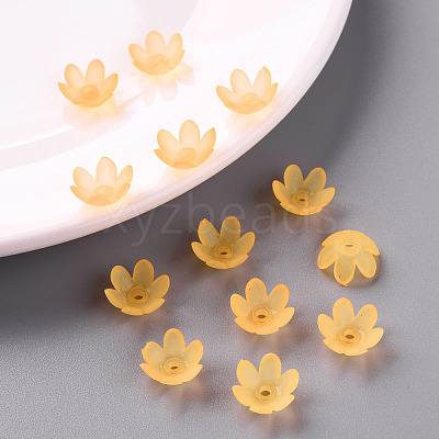 Frosted Acrylic Bead Caps MACR-S371-07A-719-1