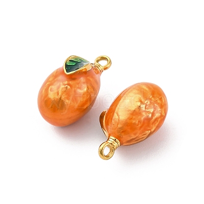 304 Stainless Steel Enamel Pendants STAS-B085-40G-03-1