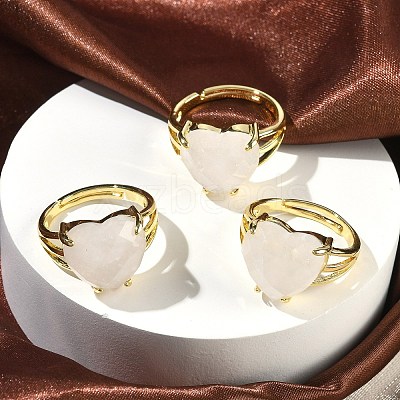 Brass Cuff Open Rings RJEW-D347-01G-11-1