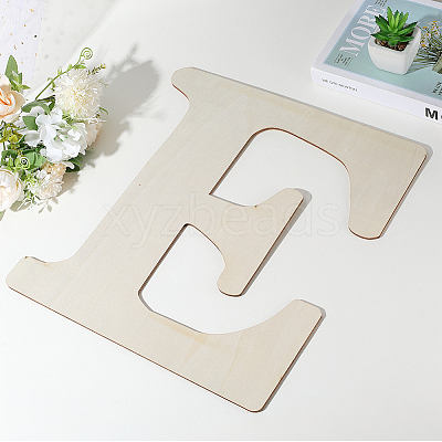 Letter Unfinished MDF Sheets WOOD-WH20012-008E-1