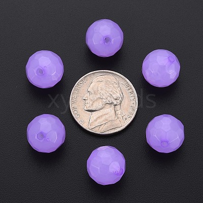 Imitation Jelly Acrylic Beads MACR-S373-97B-E04-1